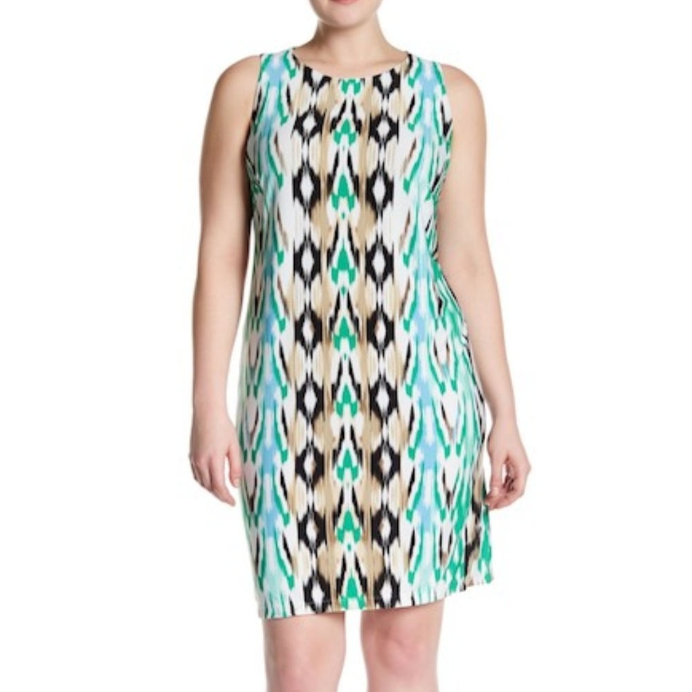 *SALE* NWT London Times PLUS Ikat NEW Dress 2X 3X